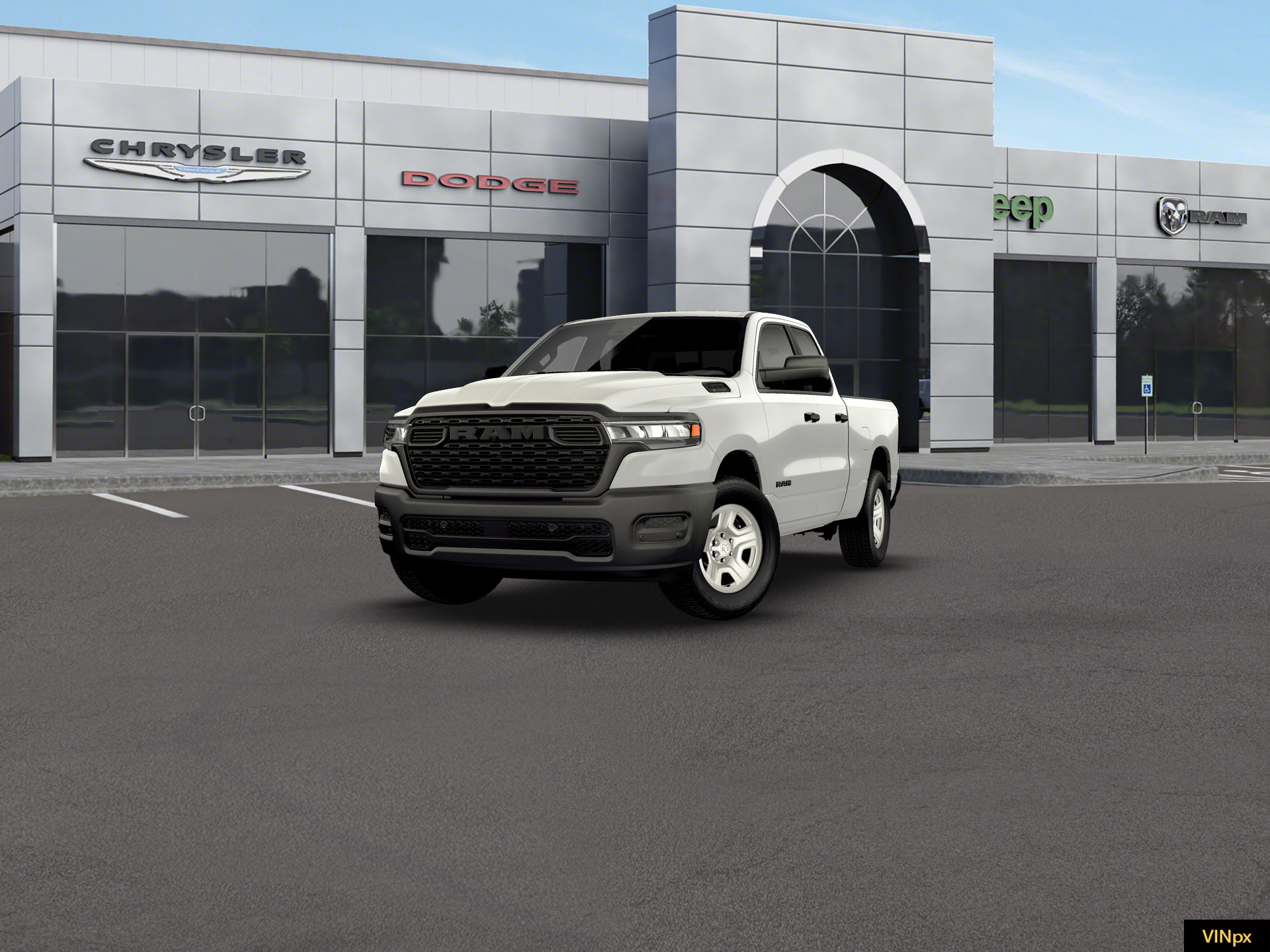 2026 RAM Ram 1500 RAM 1500 TRADESMAN QUAD CAB 4X4 6'4' BOX