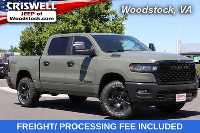 2026 RAM Ram 1500 RAM 1500 WARLOCK CREW CAB 4X4 5'7' BOX