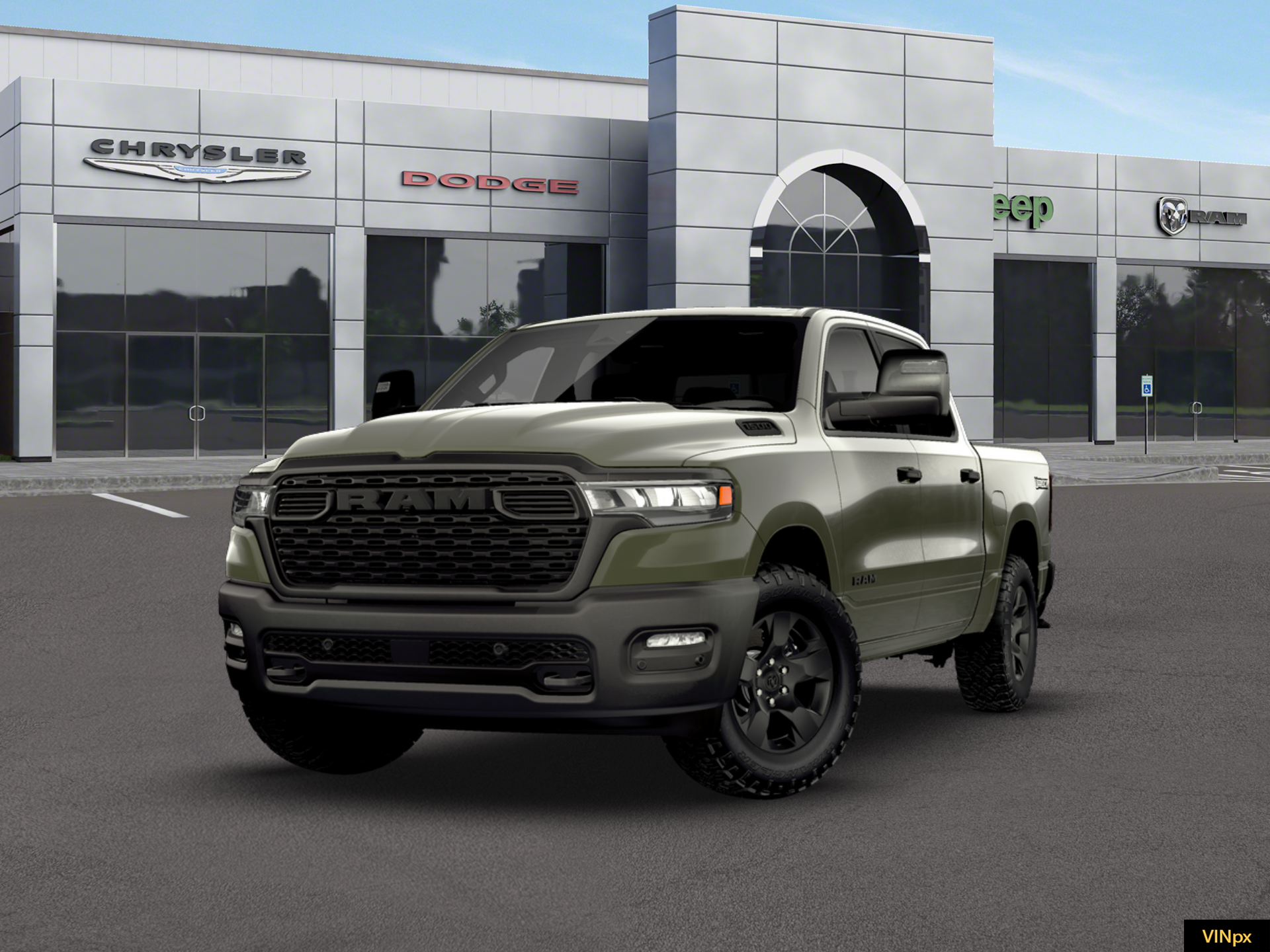 2026 RAM Ram 1500 RAM 1500 WARLOCK CREW CAB 4X4 5'7' BOX