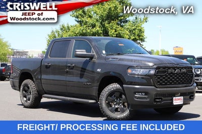 2026 RAM Ram 1500 RAM 1500 WARLOCK CREW CAB 4X4 5'7' BOX