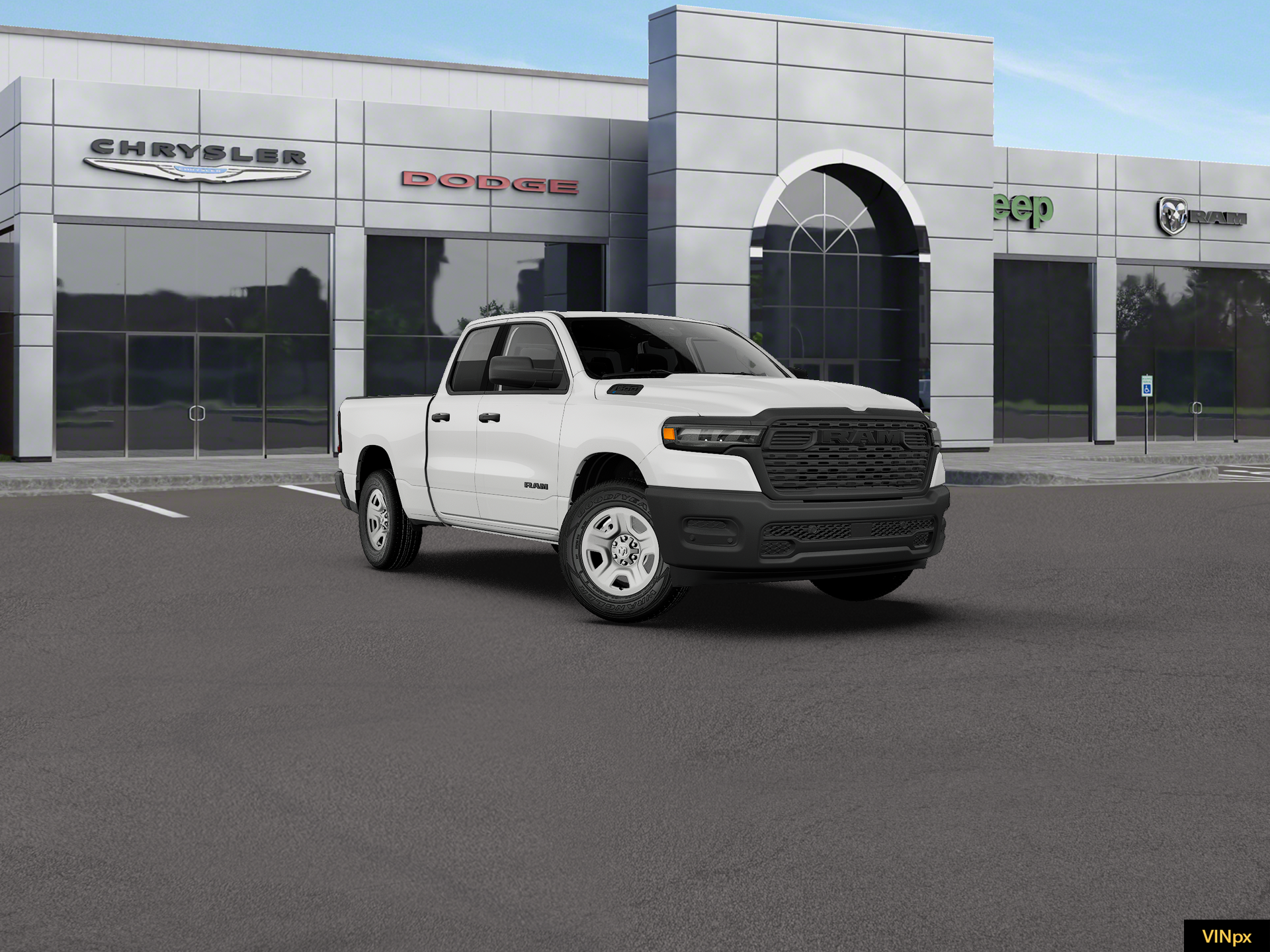 2027 RAM Ram 1500 RAM 1500 TRADESMAN QUAD CAB 4X4 6'4' BOX