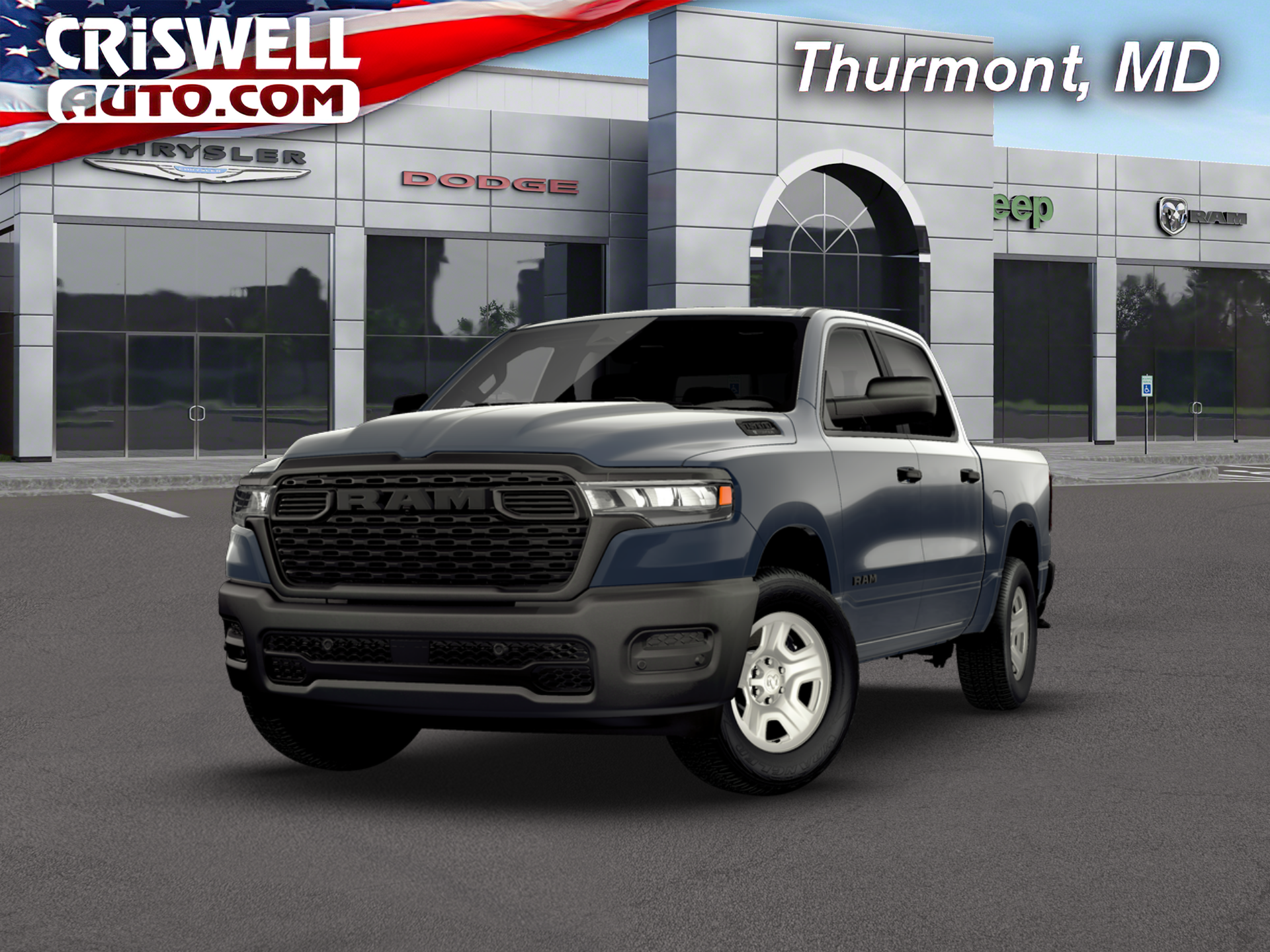 2026 RAM Ram 1500 RAM 1500 TRADESMAN CREW CAB 4X4 5'7' BOX