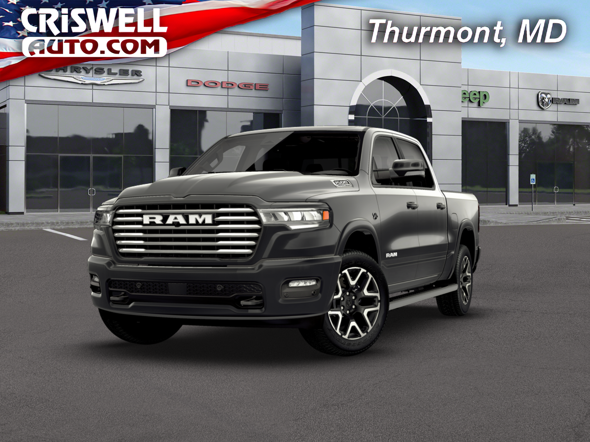 2026 RAM Ram 1500 RAM 1500 LARAMIE CREW CAB 4X4 5'7' BOX
