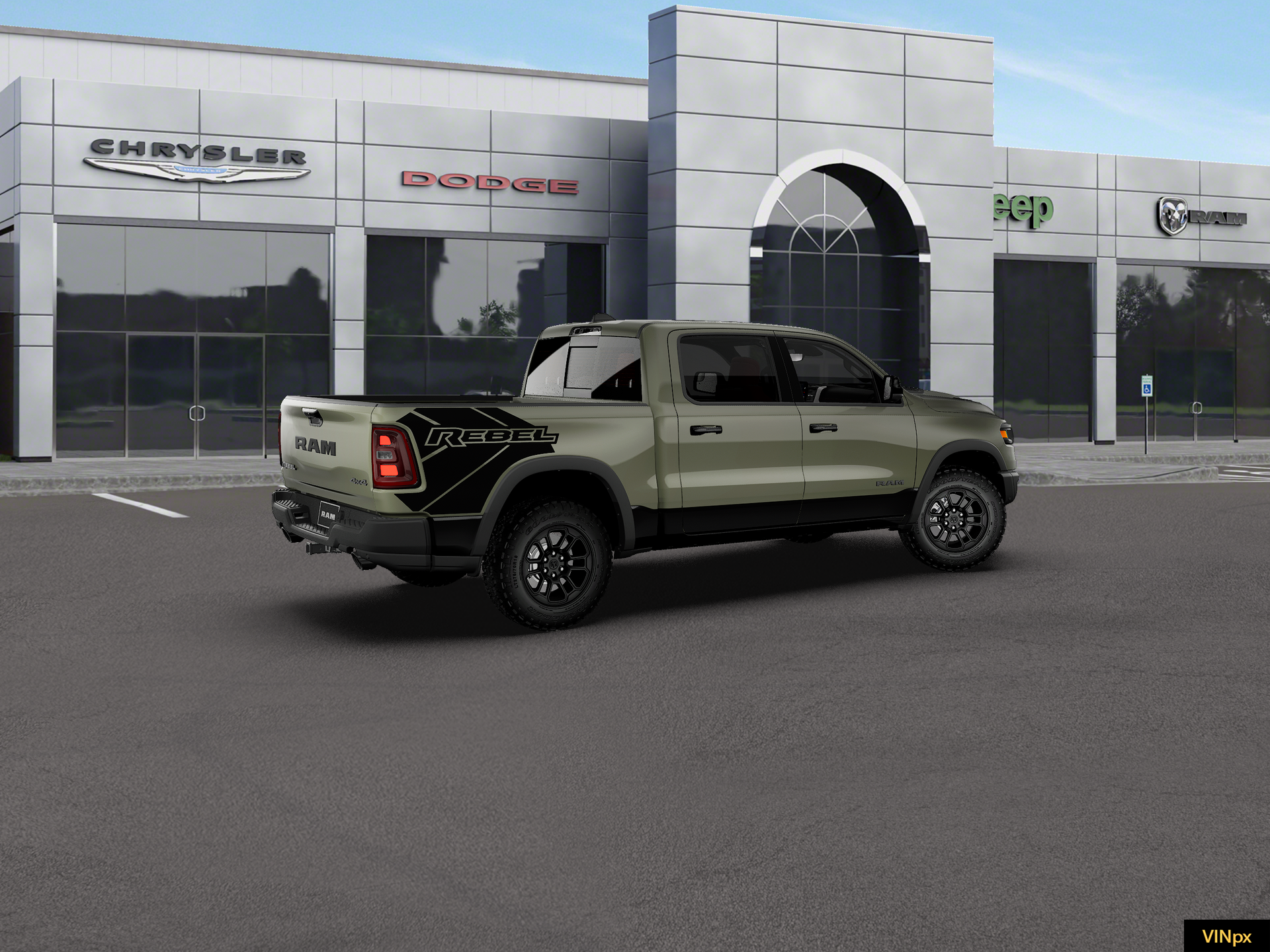 2027 RAM Ram 1500 RAM 1500 REBEL CREW CAB 4X4 5'7' BOX
