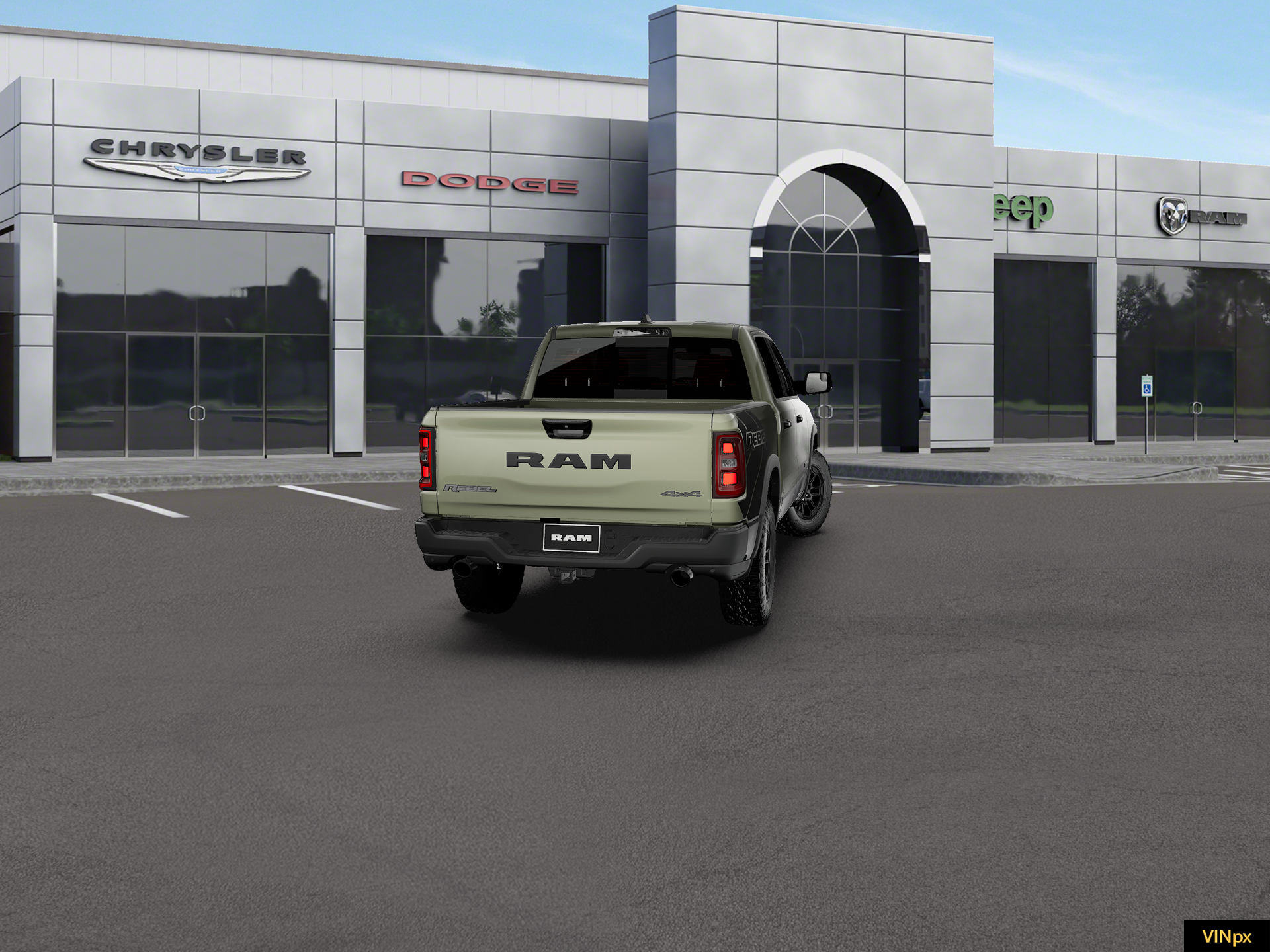2027 RAM Ram 1500 RAM 1500 REBEL CREW CAB 4X4 5'7' BOX