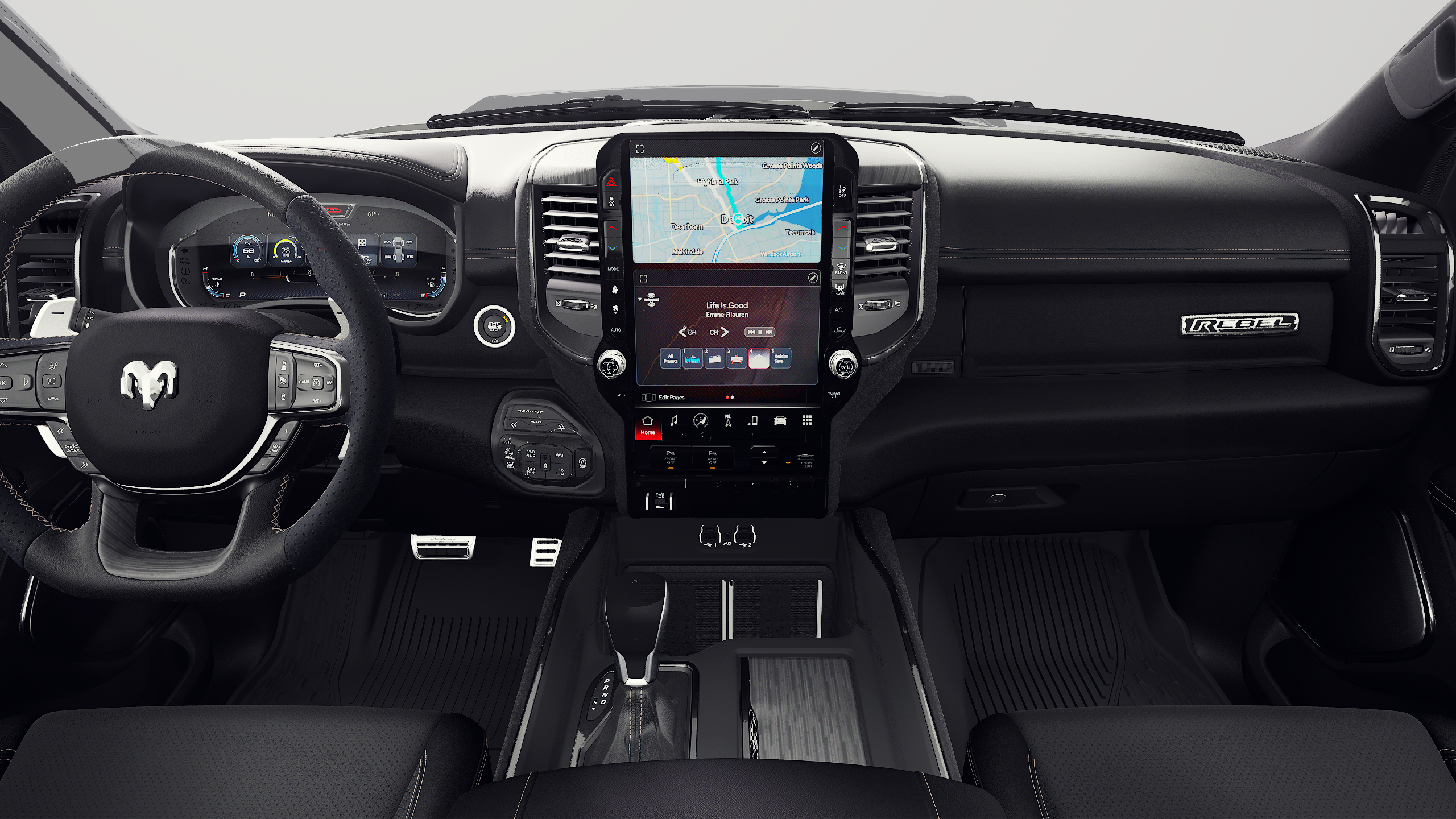 2027 RAM Ram 1500 RAM 1500 REBEL CREW CAB 4X4 5'7' BOX