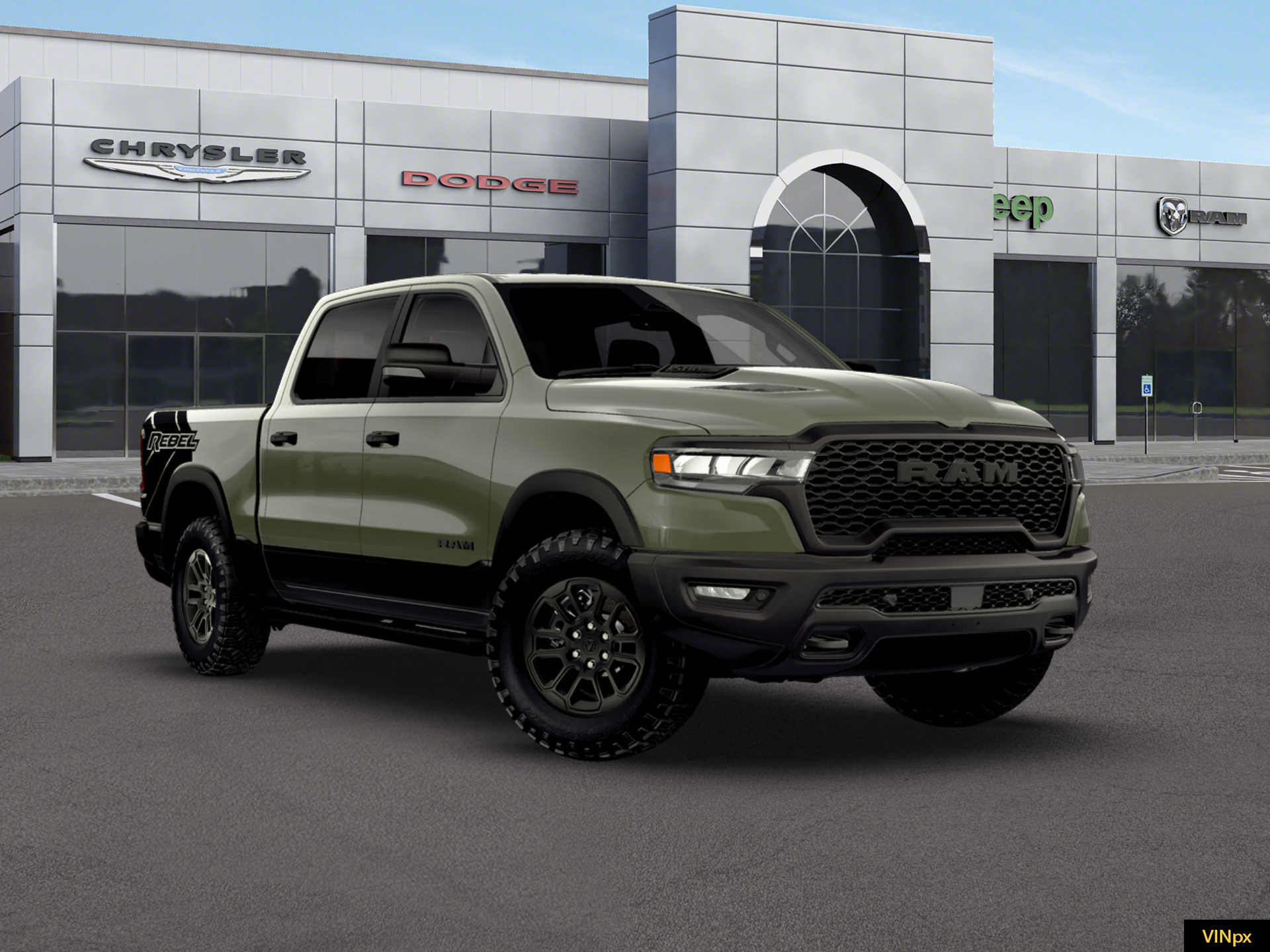 2026 RAM Ram 1500 RAM 1500 REBEL CREW CAB 4X4 5'7' BOX