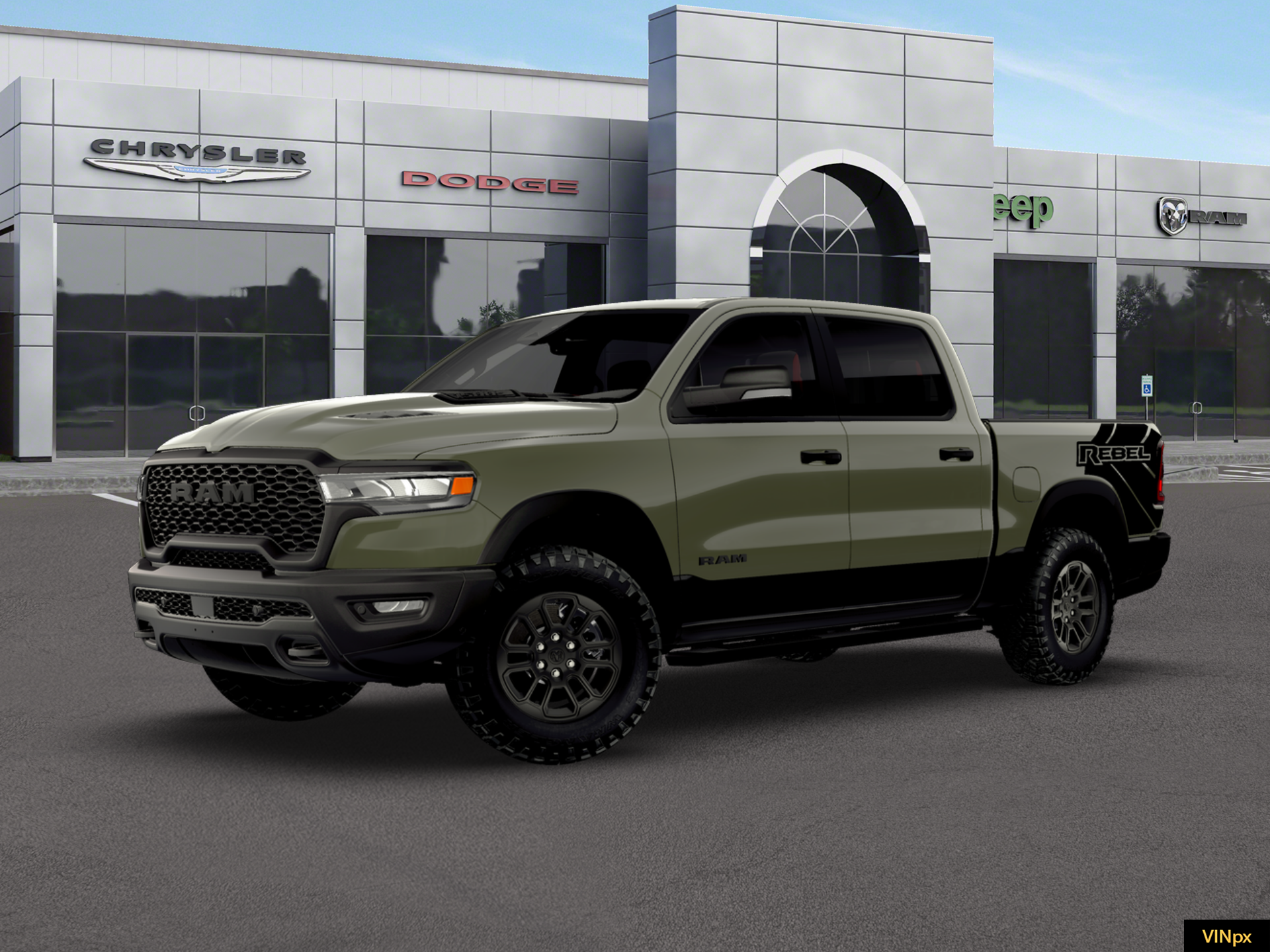 2026 RAM Ram 1500 RAM 1500 REBEL CREW CAB 4X4 5'7' BOX