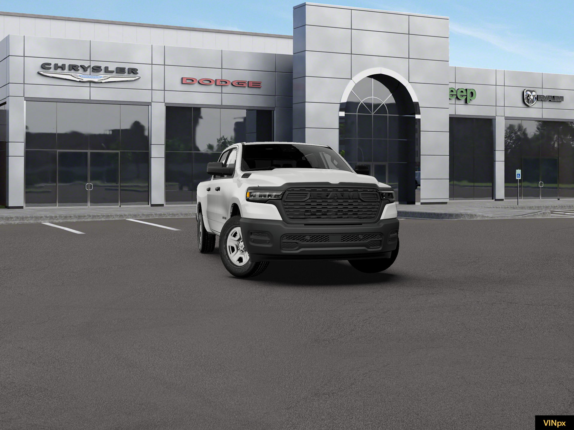 2027 RAM Ram 1500 RAM 1500 TRADESMAN CREW CAB 4X4 6'4' BOX