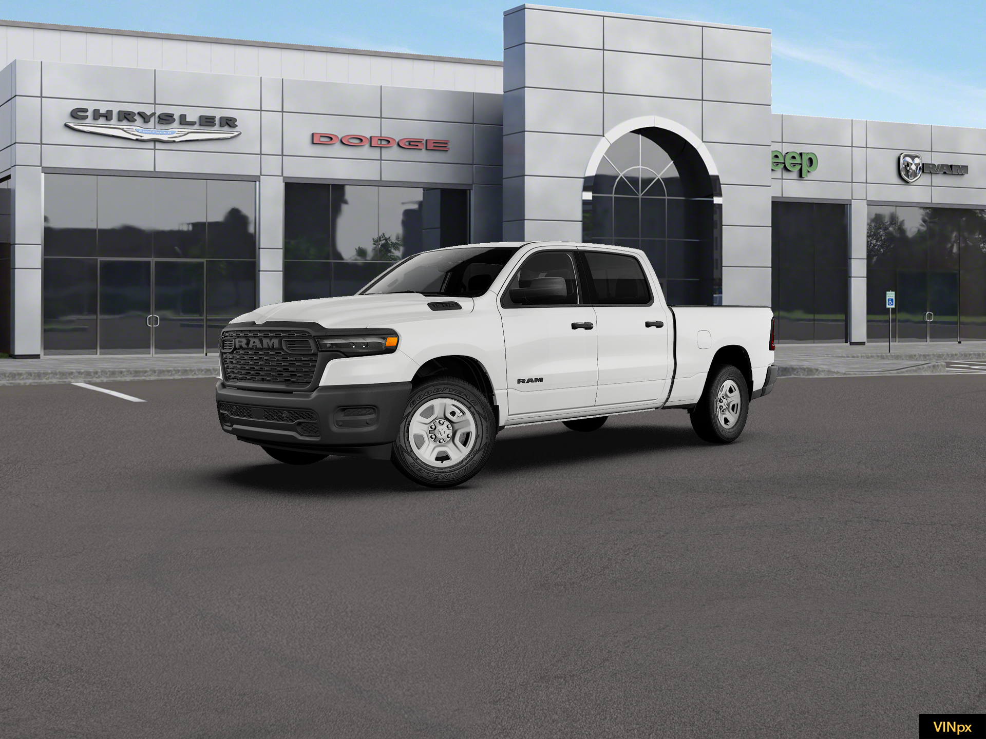 2027 RAM Ram 1500 RAM 1500 TRADESMAN CREW CAB 4X4 6'4' BOX