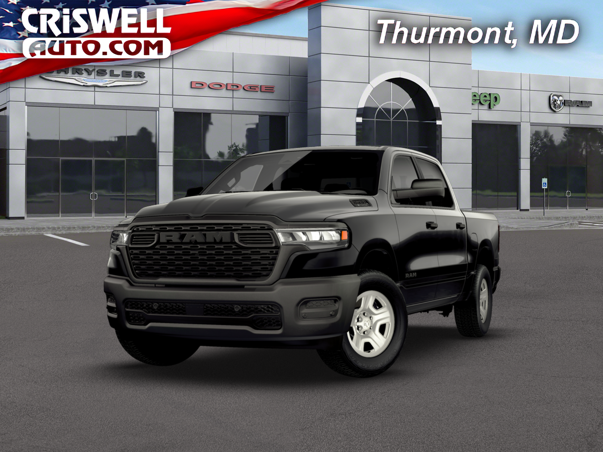 2026 RAM Ram 1500 RAM 1500 TRADESMAN CREW CAB 4X4 5'7' BOX