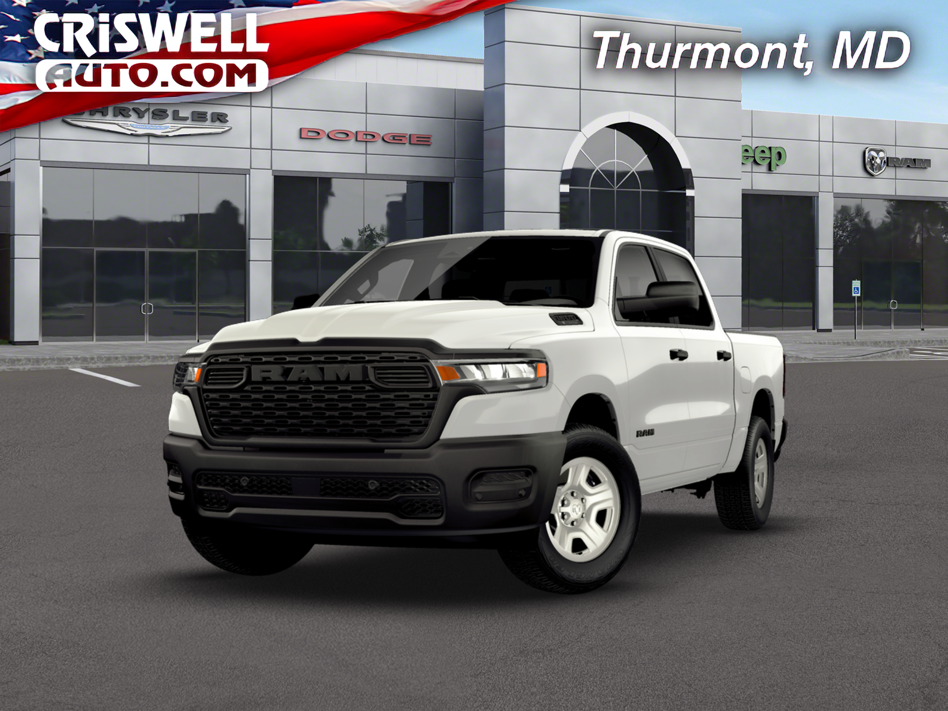 2026 RAM Ram 1500 RAM 1500 TRADESMAN CREW CAB 4X4 5'7' BOX