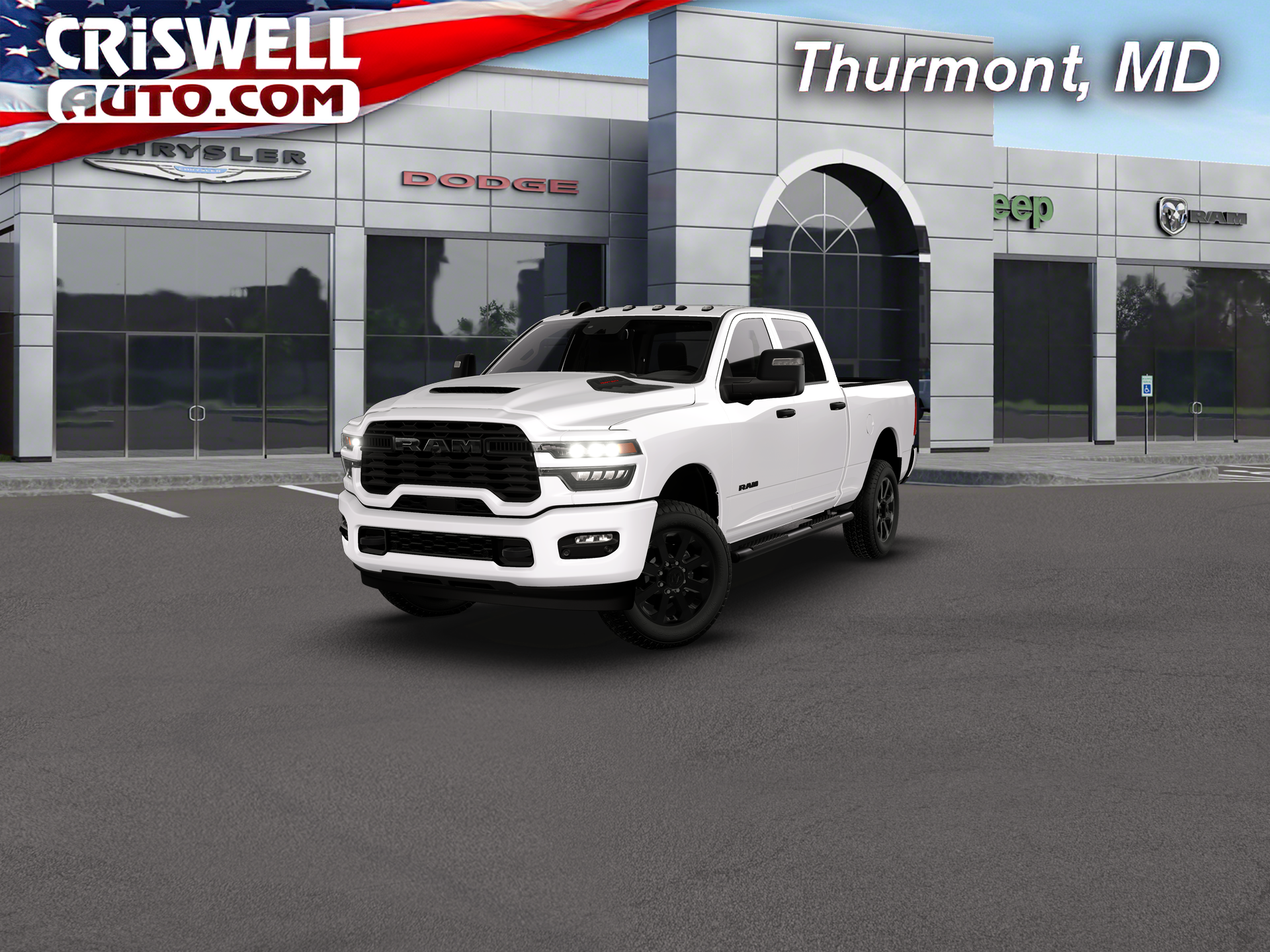 2026 RAM Ram 2500 RAM 2500 BLACK EXPRESS CREW CAB 4X4 6'4' BOX