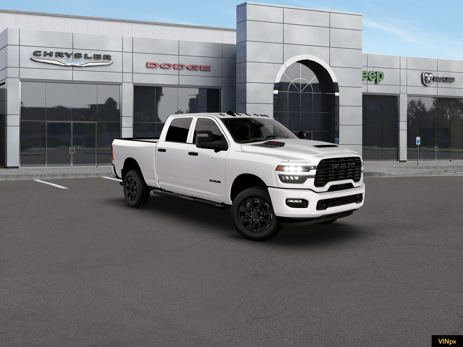 2026 RAM Ram 2500 RAM 2500 BLACK EXPRESS CREW CAB 4X4 6'4' BOX