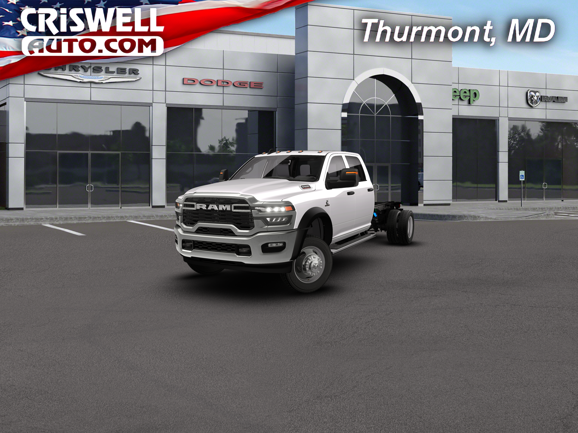 2026 RAM Ram 5500 Chassis Cab RAM 5500 TRADESMAN CHASSIS CREW CAB 4X4 84' CA