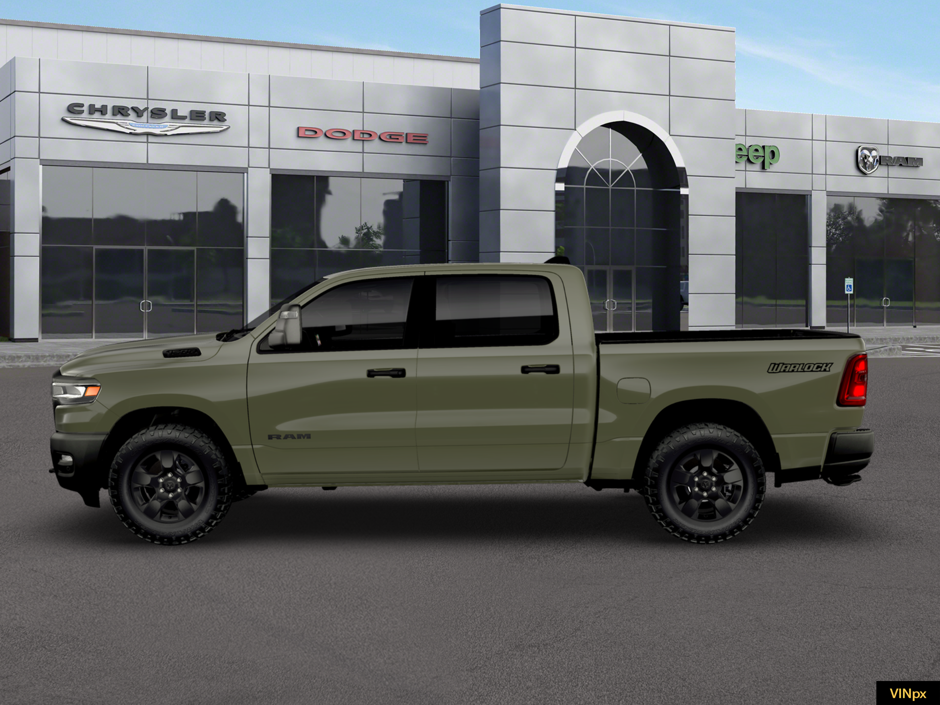 2026 RAM Ram 1500 RAM 1500 WARLOCK CREW CAB 4X4 5'7' BOX