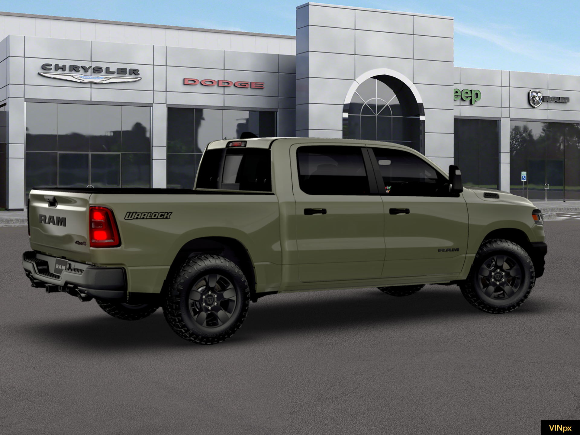 2026 RAM Ram 1500 RAM 1500 WARLOCK CREW CAB 4X4 5'7' BOX