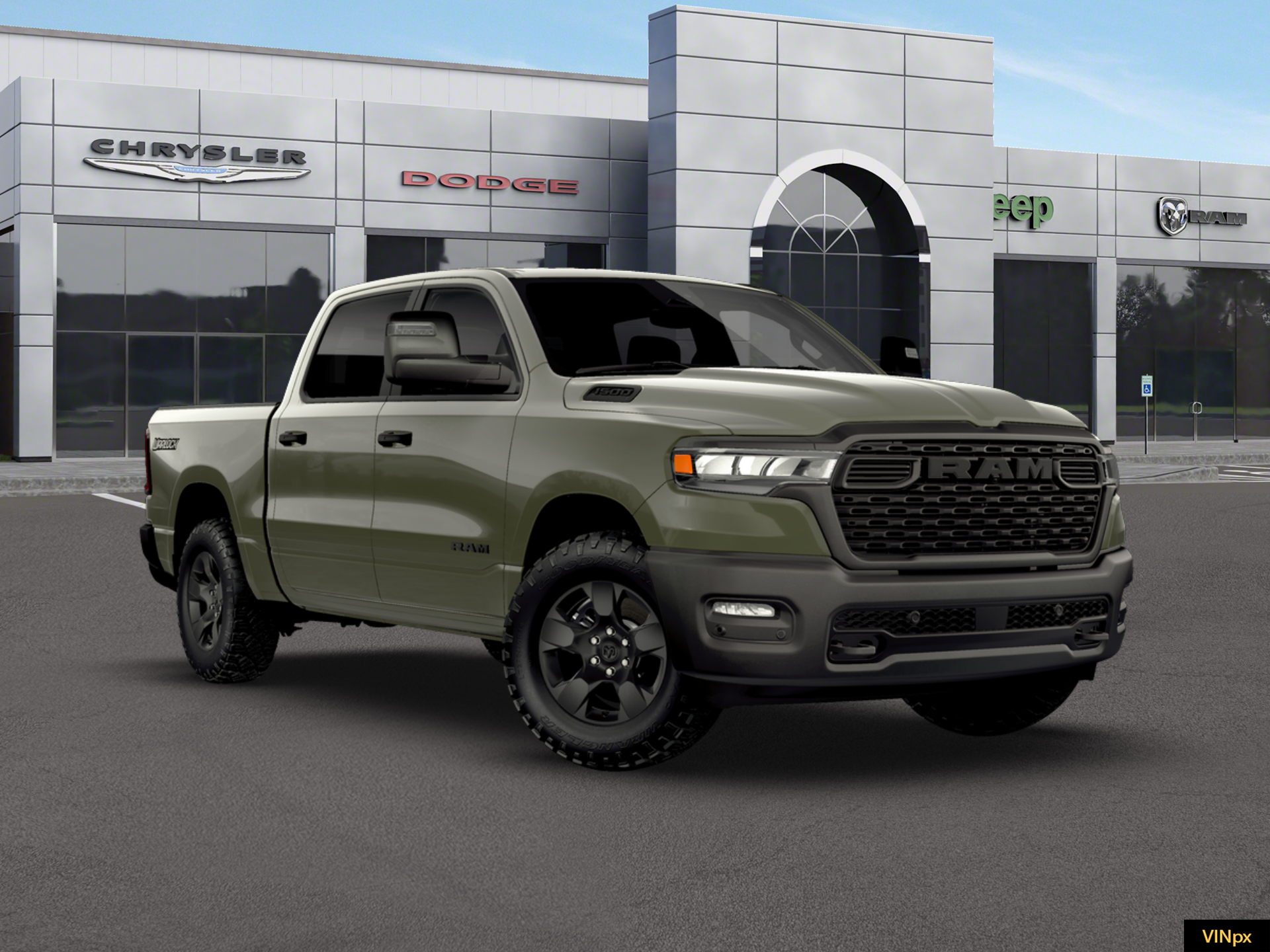2026 RAM Ram 1500 RAM 1500 WARLOCK CREW CAB 4X4 5'7' BOX