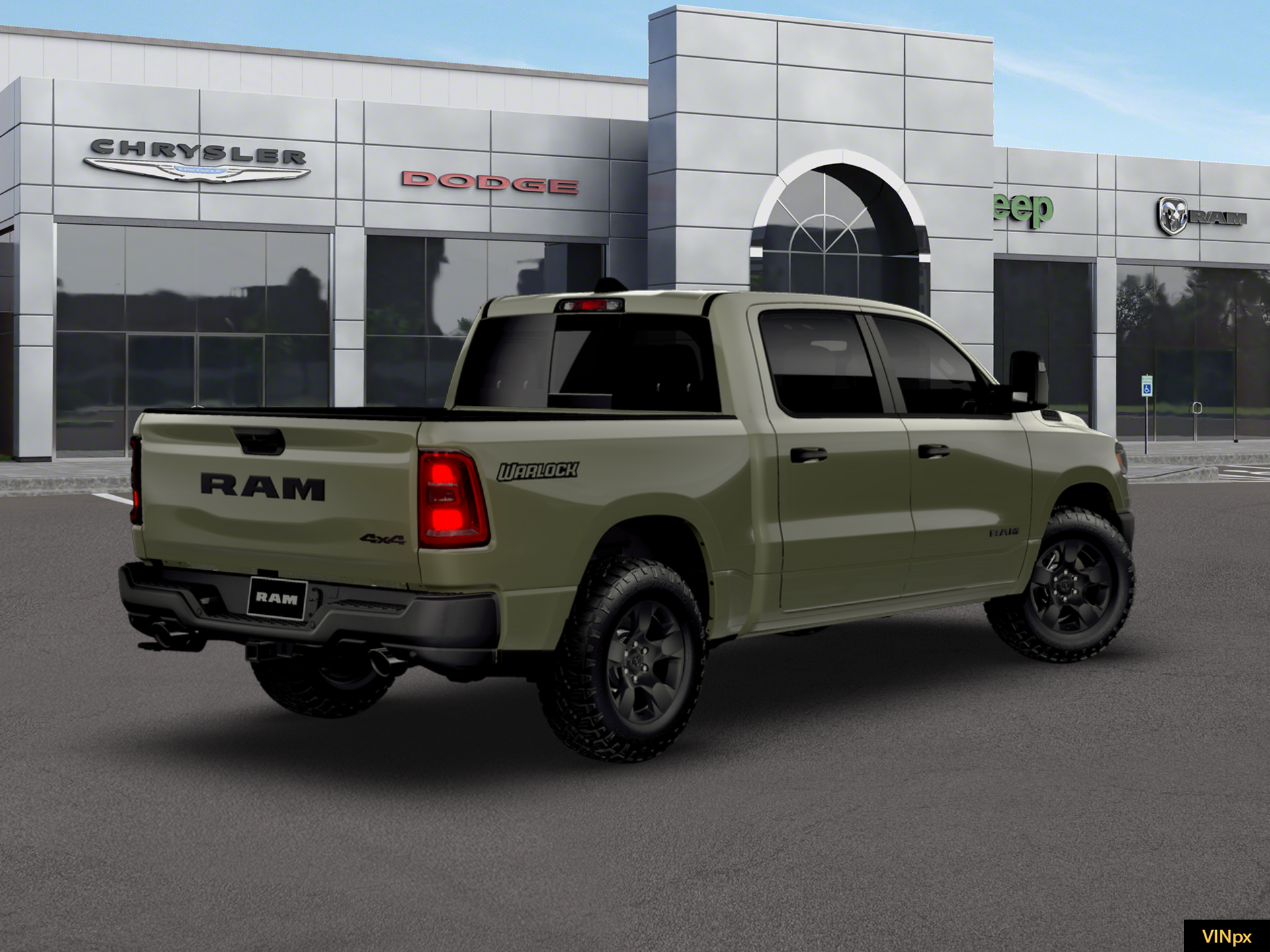 2026 RAM Ram 1500 RAM 1500 WARLOCK CREW CAB 4X4 5'7' BOX