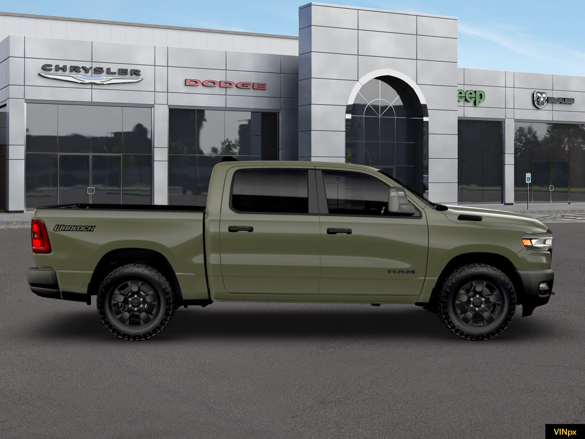 2026 RAM Ram 1500 RAM 1500 WARLOCK CREW CAB 4X4 5'7' BOX