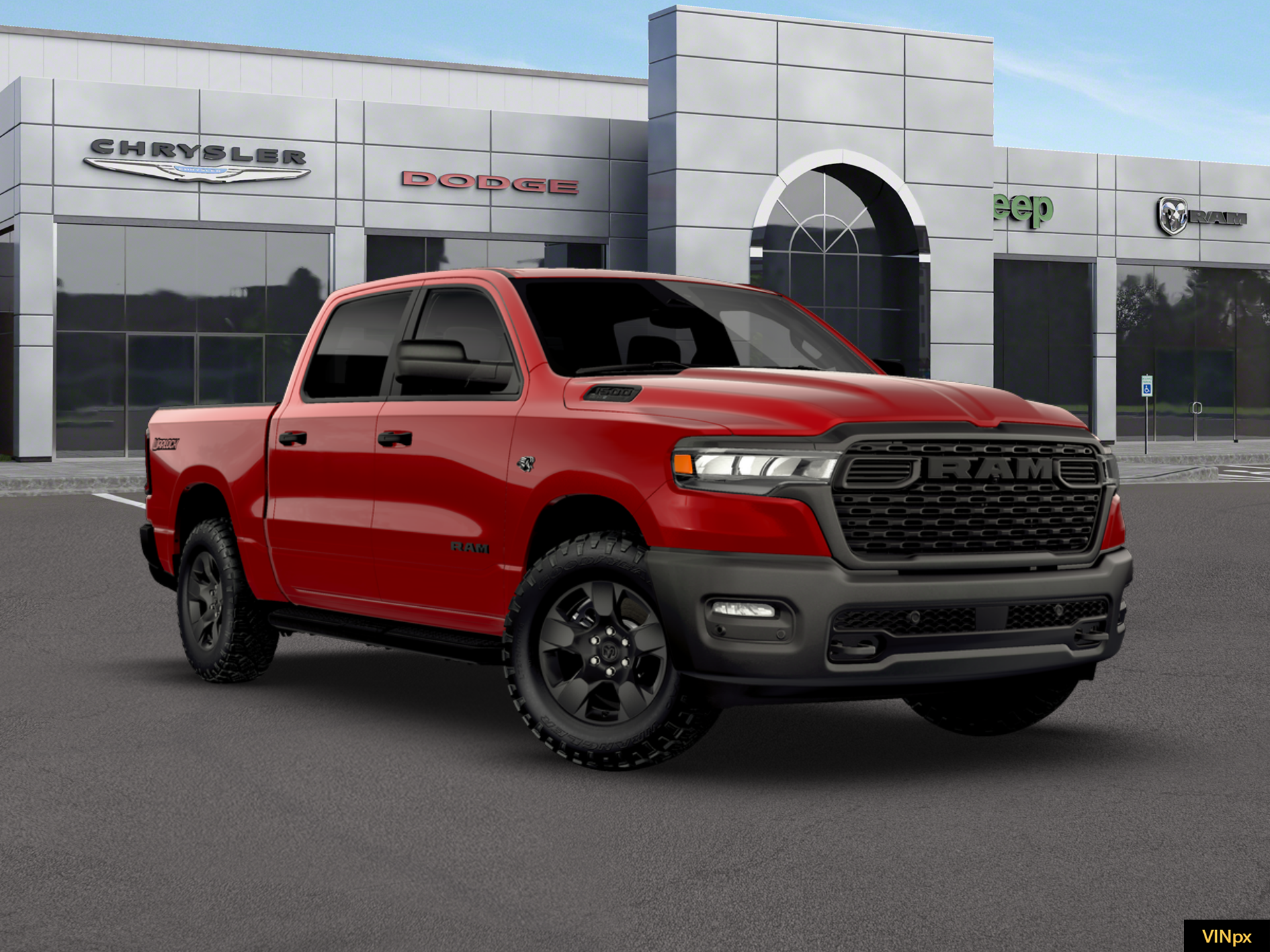 2026 RAM Ram 1500 RAM 1500 WARLOCK CREW CAB 4X4 5'7' BOX