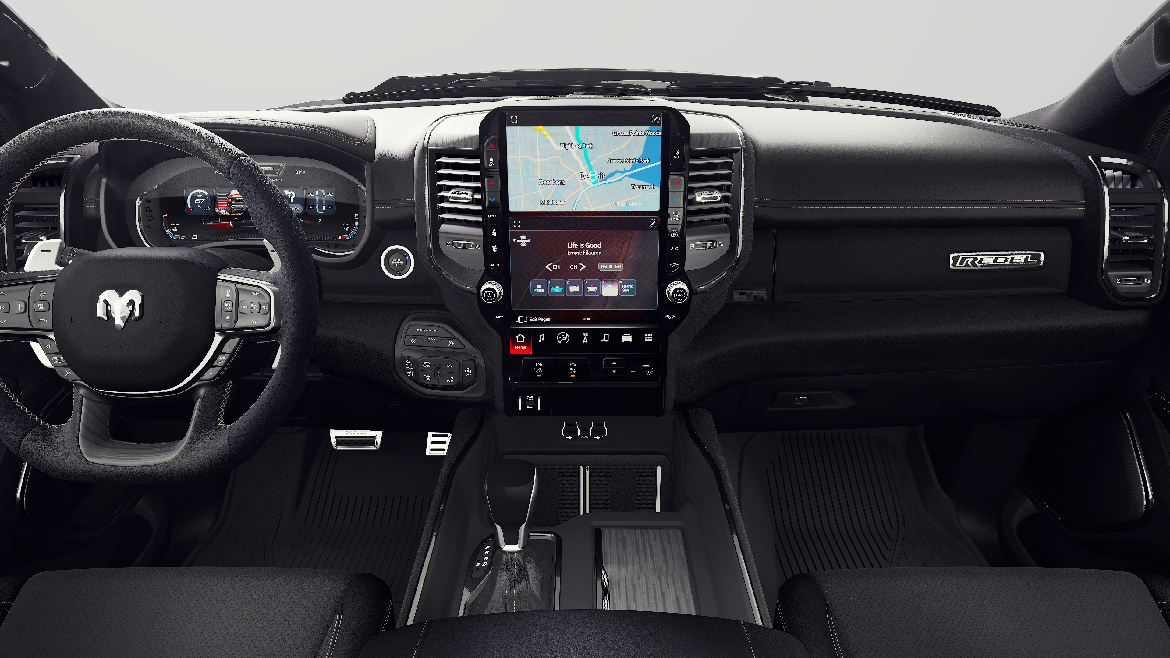 2027 RAM Ram 1500 RAM 1500 REBEL CREW CAB 4X4 5'7' BOX