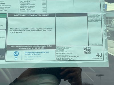 2025 Chevrolet Express 2500 Work Van Cargo