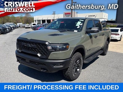 2026 RAM Ram 1500 RAM 1500 REBEL CREW CAB 4X4 5'7' BOX