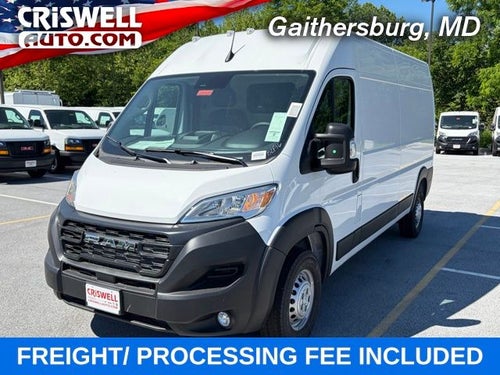 2026 RAM Ram ProMaster RAM PROMASTER 2500 TRADESMAN CARGO VAN HIGH ROOF 159' WB