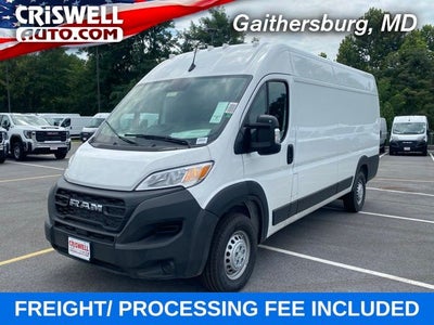 2024 RAM ProMaster 3500 RAM PROMASTER 3500 TRADESMAN CARGO VAN HIGH ROOF 159' WB EXT