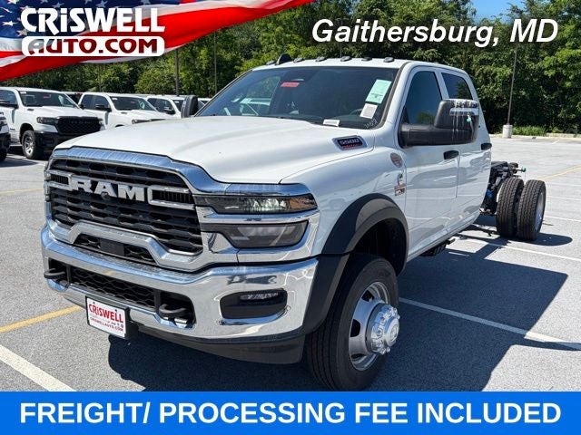 2026 RAM Ram 5500 Chassis Cab RAM 5500 TRADESMAN CHASSIS CREW CAB 4X4 84' CA