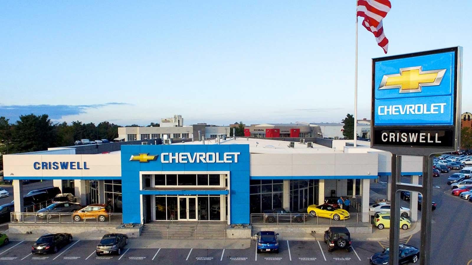 A Criswell Chevrolet Showroom